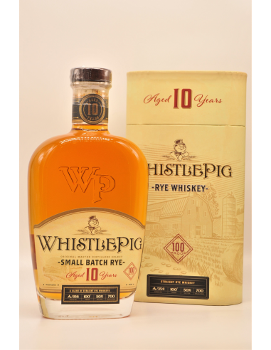 Whistle Pig 10 ans Small Batch Rye - Cave Millésimes - Perpignan