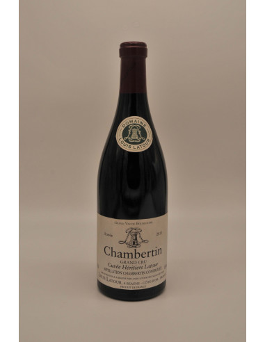 Domaine Louis Latour - Chambertin Grand Cru- Cuvée Héritiers Latour - 2010 - Cave Millésimes - Perpignan