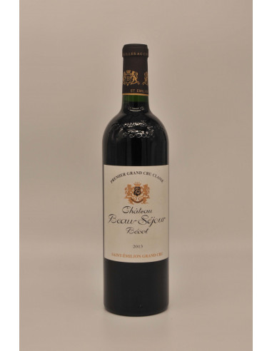 Château Beau-Séjour Bécot - Saint-Emilion - 2013 - Cave Millésimes - Perpignan
