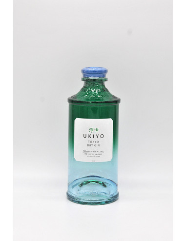 Ukiyo Japanese Tokyo Dry Gin - Cave Millésimes   - Perpignan