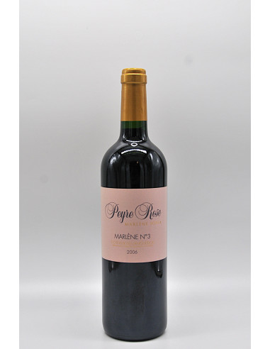 Domaine Peyre Rose - Marlène N°3 - 2006 - Cave Millésimes - Perpignan