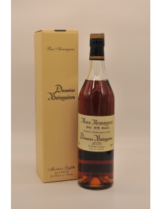 Bas Armagnac Domaine Boingnères 1979 Folle Blanche - Cave Millésimes - Perpignan 2