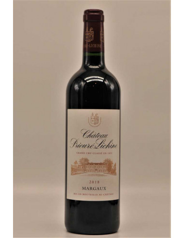 Château Prieuré-Lichine - Margaux 2018 - Cave Millésimes - Perpignan