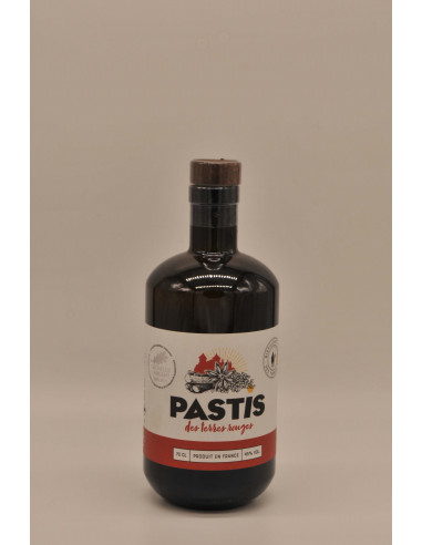 Pastis des Terres Rouges - Cave Millésimes - Perpignan