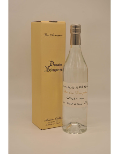 Bas Armagnac Domaine Boingnères Pure Folle Blanche - Cave Millésimes - Perpignan