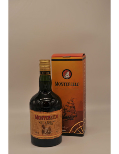Montebello - Rhum Vieux Agricole 10 ans - Cave Millésimes - Perpignan